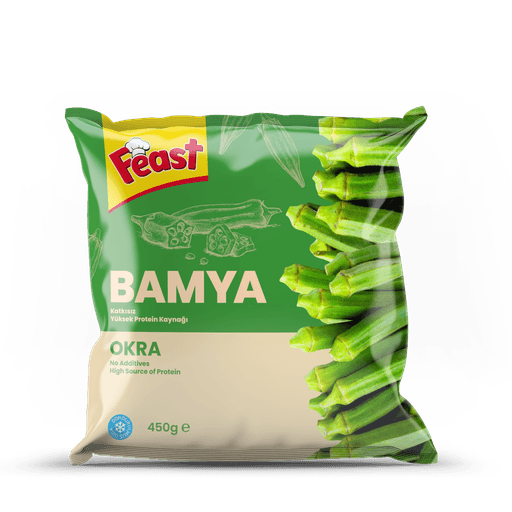 Feast Okra Donuk Bamya 450g