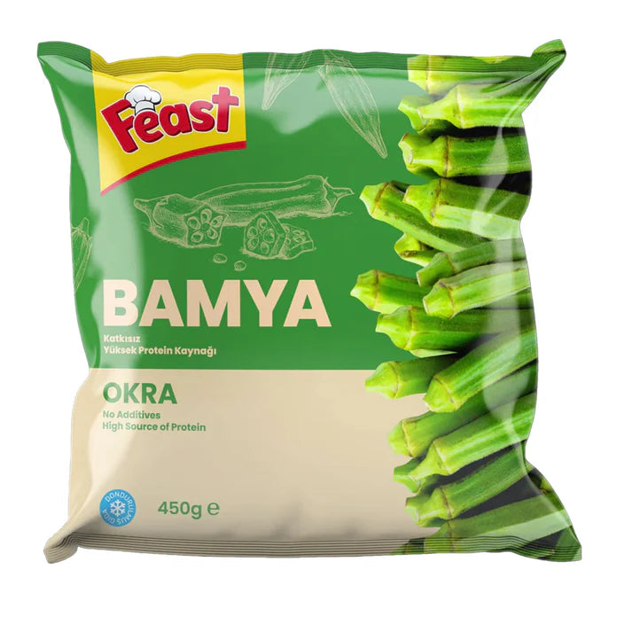 Feast Okra Donuk Bamya 450g