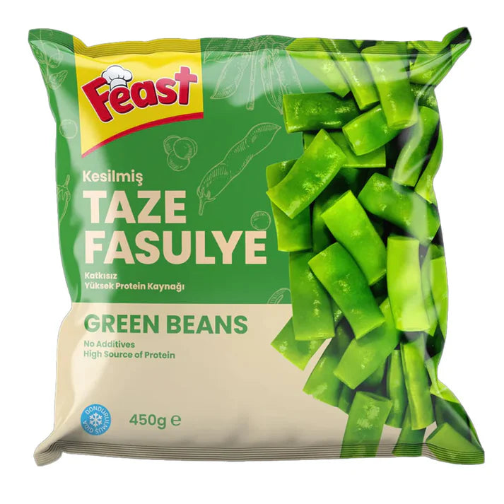 Feast Green Beans Donuk Yesil Fasulye 450g