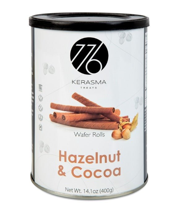 R - HAZELNUT COCOA WAFER ROLLS 400gr - TULUMBA