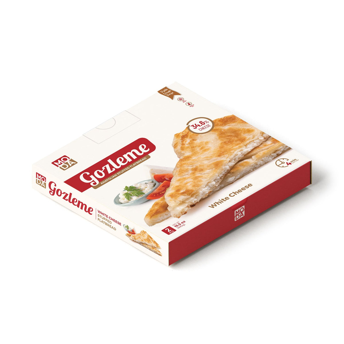 Moda Gozleme White Cheese, 2pcs, 15.5oz (440g)