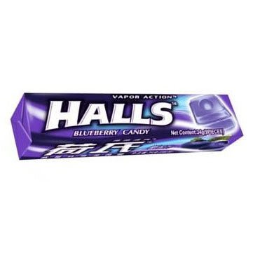 HALLS COUGH DROPS 9pcs || BLUEBERRY - TULUMBA