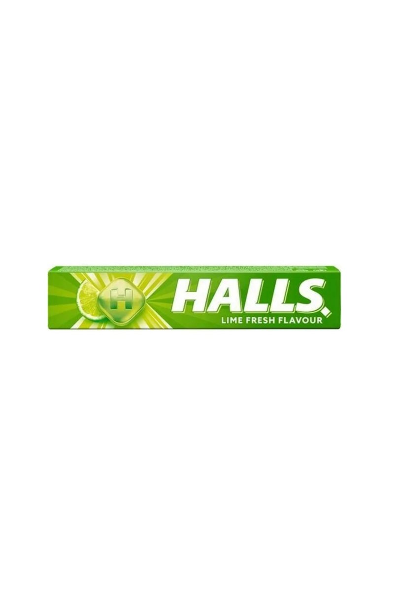 HALLS COUGH DROPS 9pcs || LIME - TULUMBA
