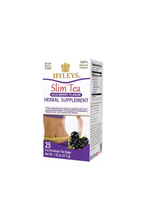 HYLEYS SLIM TEA ACAI BERRY 1.32oz X 25pc