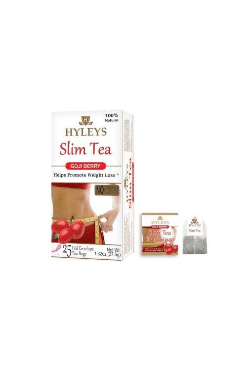HYLEYS SLIM TEA GOJI BERRY 1.32oz - Kosher - TULUMBA