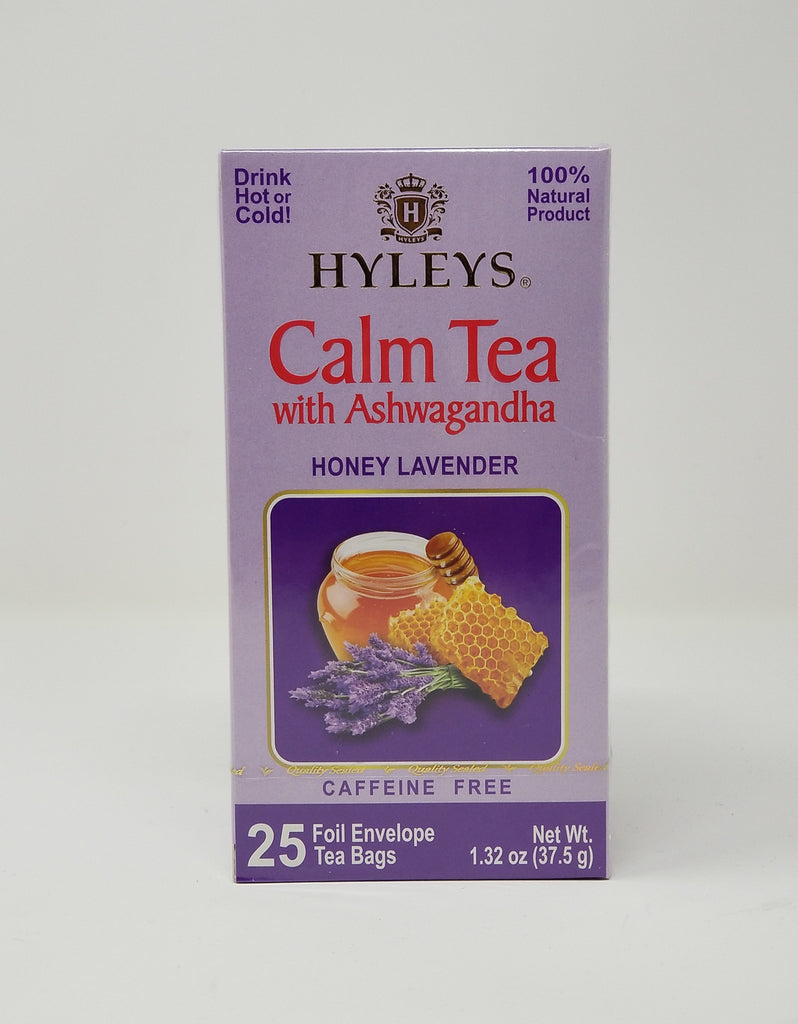 HYLEYS CALM TEAT || ASHWAGANDHA HONEY || LAVENDER || HERBAL SUPPLEMENT 1.32oz