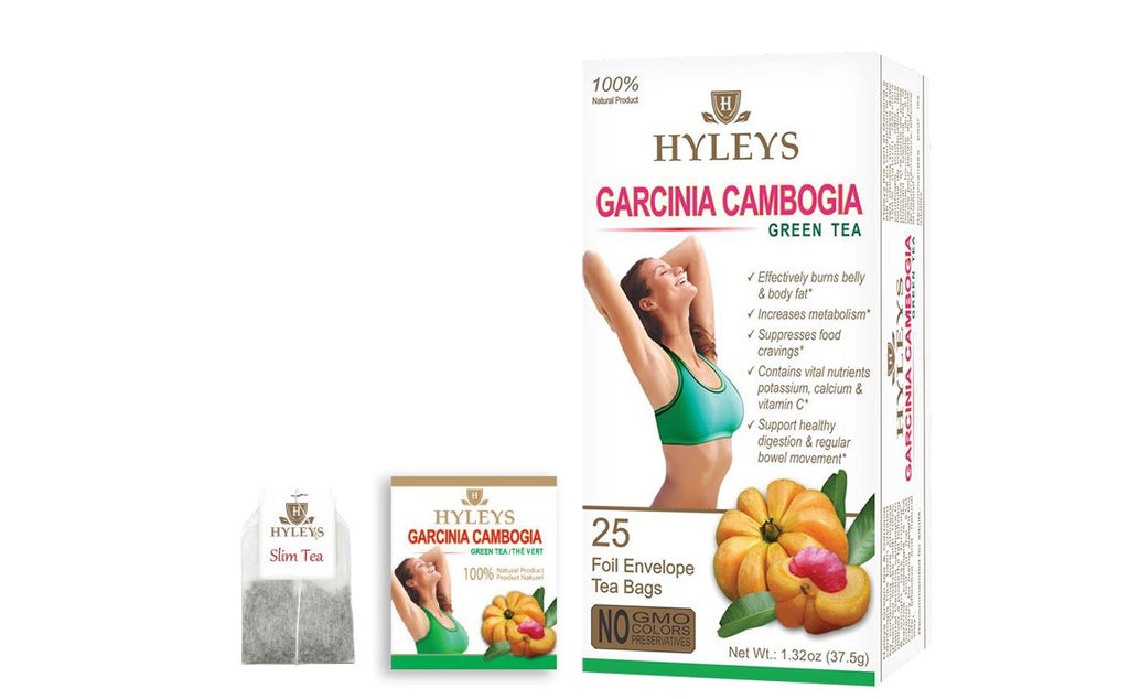 HYLEYS GARCINIA CAMBOGIA GREEN TEA 1.32oz