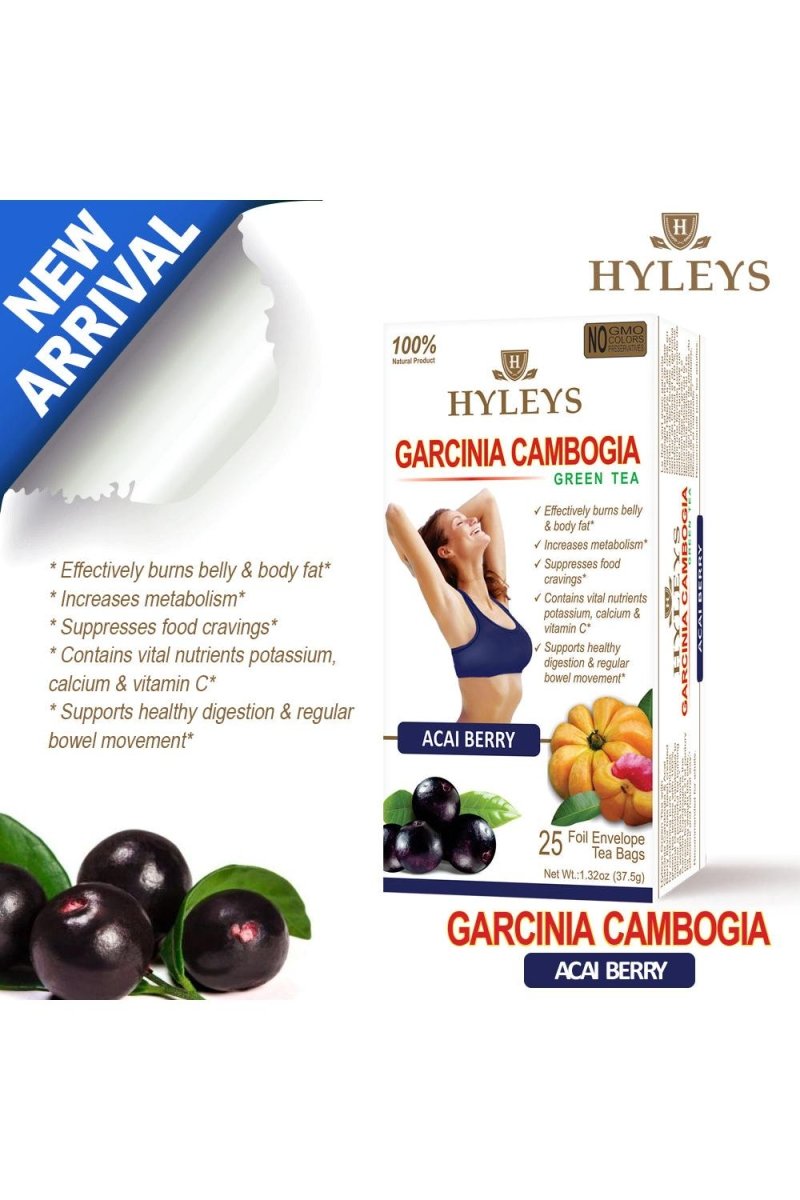HYLEYS GARCINIA CAMBOGIA ACAI BERRY 1.32oz - TULUMBA