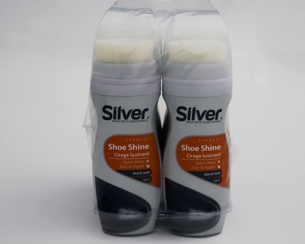 SILVER LIQUID SHOE POLISH | 75ml (2.53 oz)| WHITE