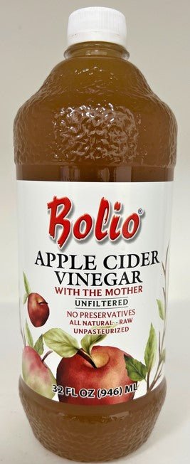 BOLIO APPLE CIDER w/Mother VINEGAR 32 FL OZ. - TULUMBA
