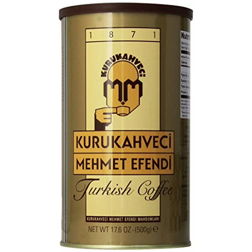 Kurukahveci Mehmet Efendi Turkish Coffee 17.6oz (500g) Can