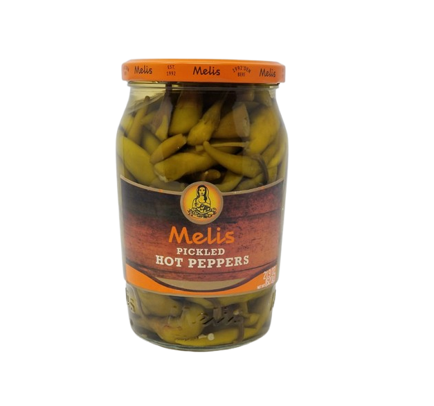 MELIS PICKLED HOT PEPPERS 720 ML (24.3 FL OZ)