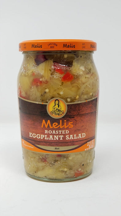 MELIS ROASTED EGGPLANT SALAD | NET VOLUME 720 ML (24.34 FL OZ)