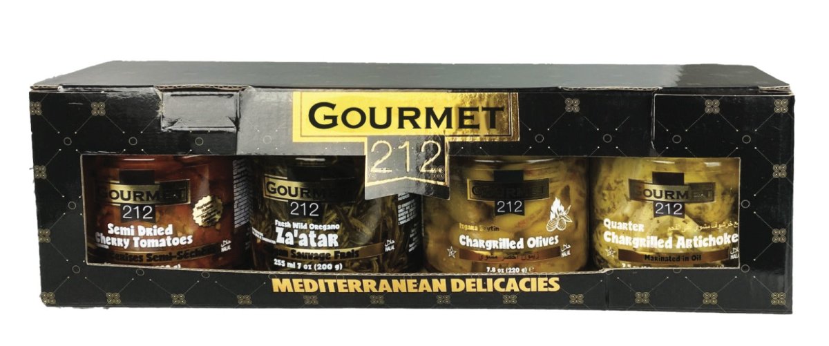 Mediterranean Deli Set (Arti Thistle Cherry Tomato Grill Olive) 4x255cc Jar - TULUMBA