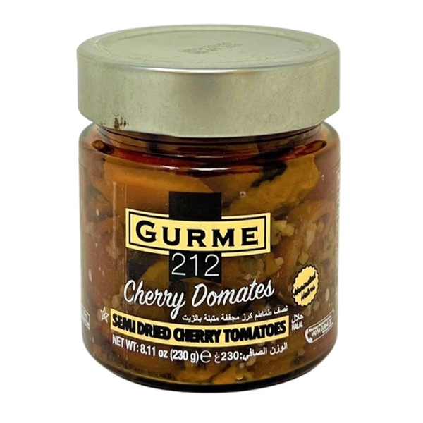 GURME212 SEMI DRIED CHERRY TOMATOES 7OZ JAR