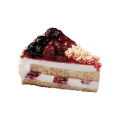 Moda Cake, Forest Fruits, Pre-Sliced (9"), 12pcs x 110g = 2.9lbs (1320g)