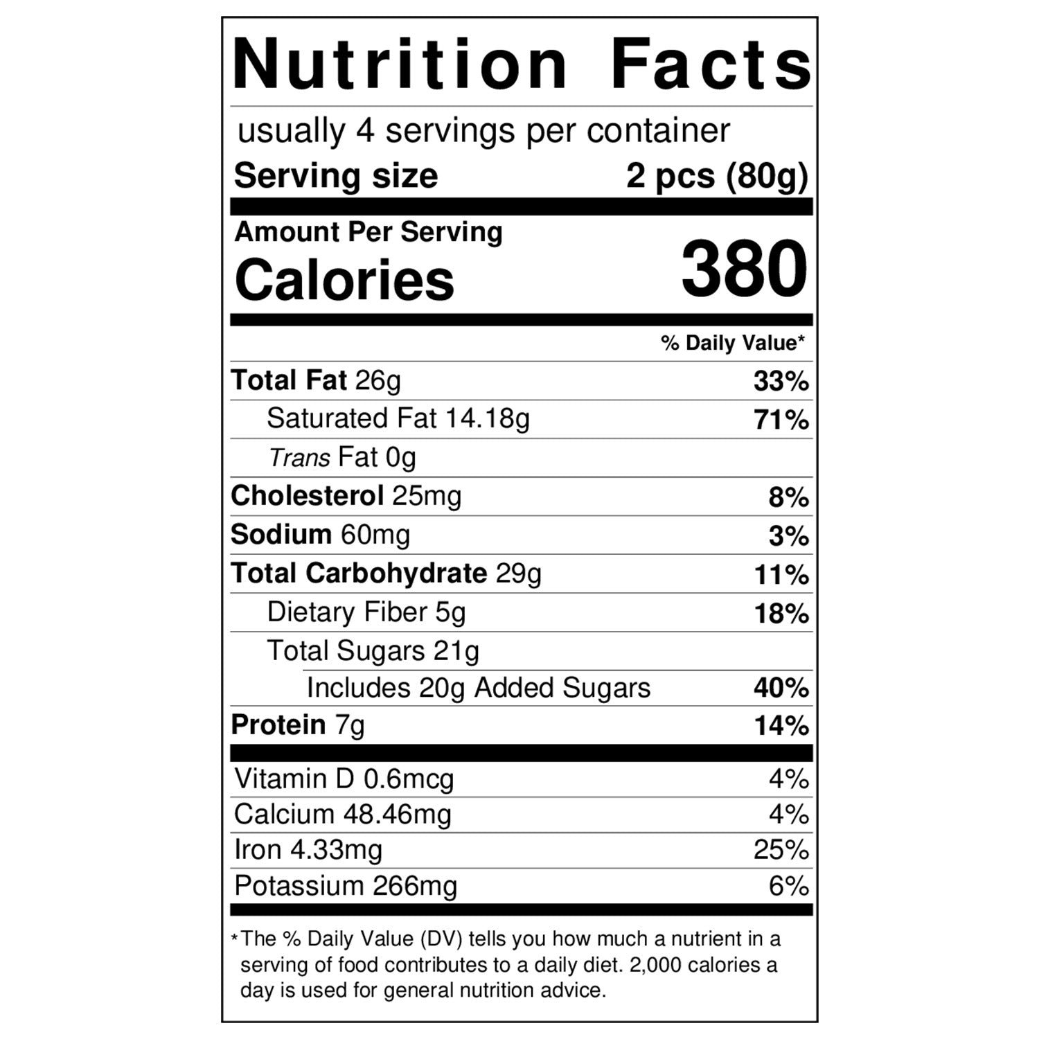 Moda Baklava Chocolate 12Oz