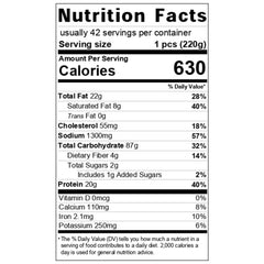 Moda Mom's Borek, Classic Spiral Pie with White Cheese, 7.8oz (220g),40 Pcs