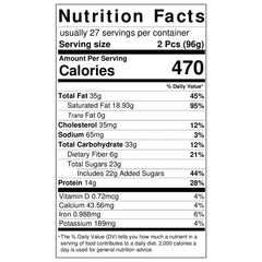 Moda Baklava, Square Slice with Pistachio, 54pcs, 6lbs (2700g)