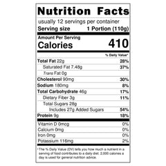 Moda Cake, Peanut Party, Pre-Sliced (9"), 12pcs x 110g = 2.9lbs (1320g)