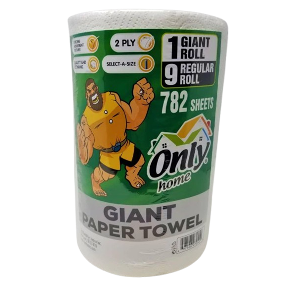 ONLY PAPER TOWEL GIANT ROLL