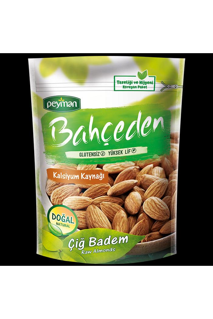 Peyman Bahceden Raw Almonds 150gr - TULUMBA