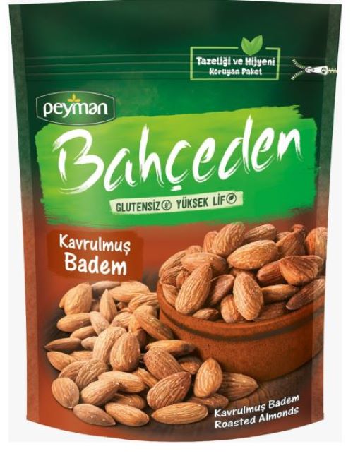 Peyman Bahceden Roasted Almonds 150gr