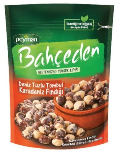 Peyman Bahceden Roasted&Salted Hazelnut 130gr