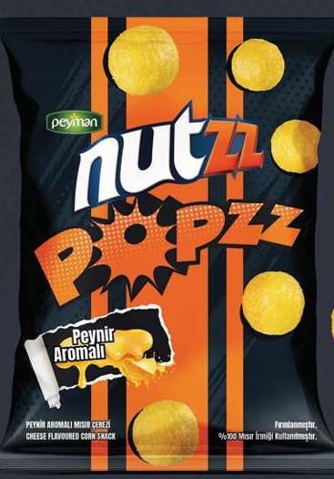 Peyman Nutzz Popzz Cheese Flavored 90gr