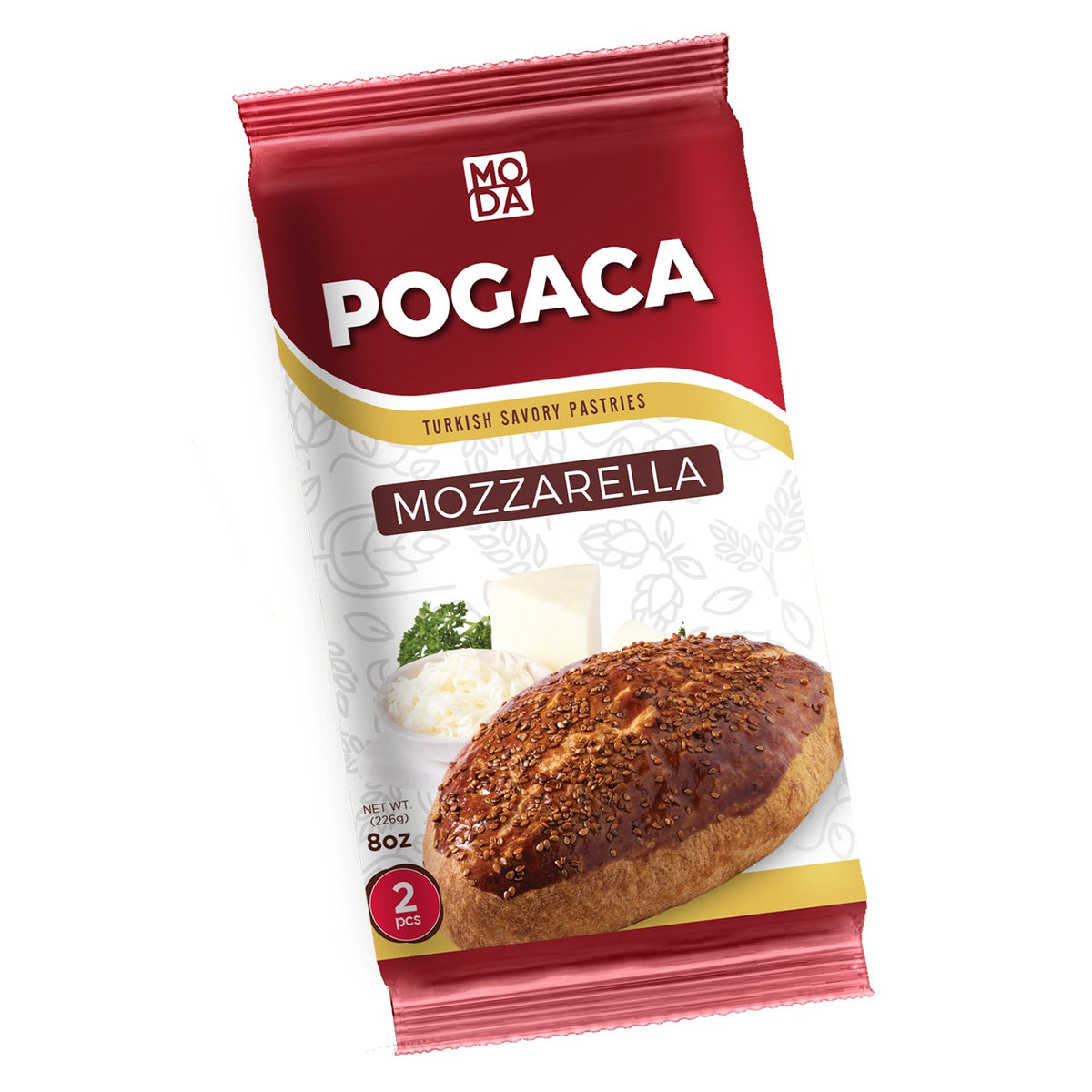 Moda Pogaca Mozarella 2pcs 226G