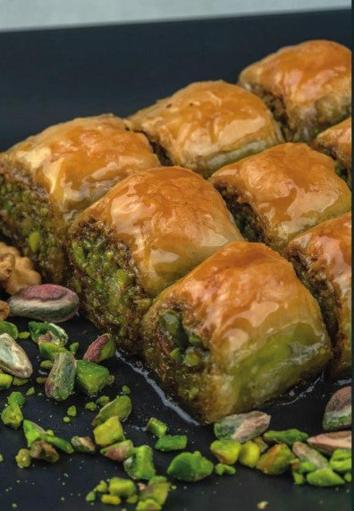 F- OC'LAVA Special Baklava With Pistachio 2.25KG  pcs | Fistikli Ozel Baklava