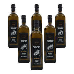 Rosolini Gold Extra Virgin Olive Oil 34 fl oz Glass Bottle x 6 pcs