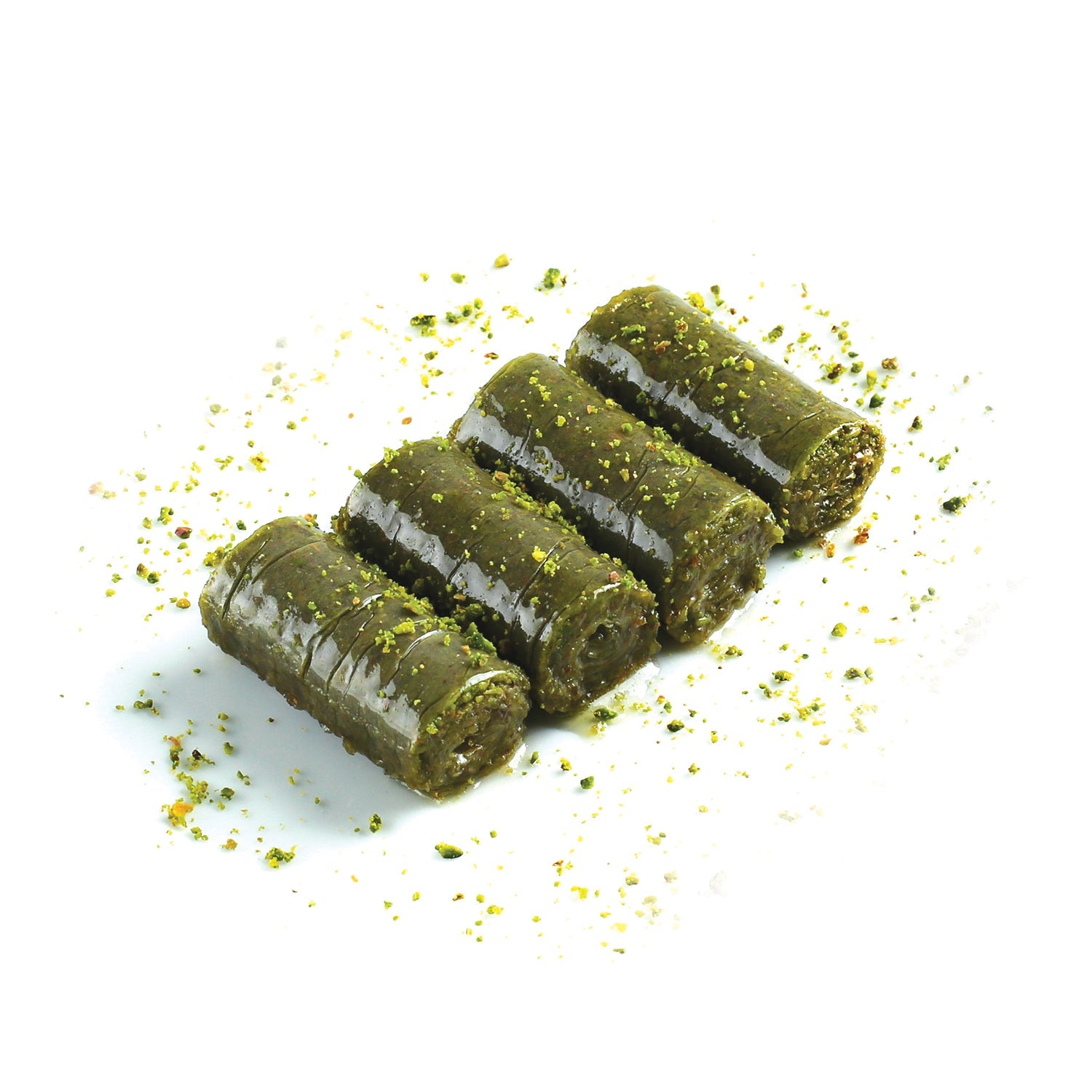 Moda Baklava, Roll with Pistachio, Party Pack, 48pcs, 3.3lbs (1250g)