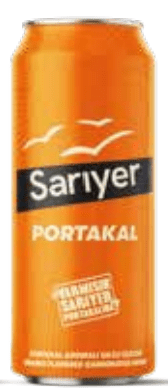 SARIYER ORANGE FLAVORED CARBONATED DRINK 11.15 FL OZ (330ML) CAN - TULUMBA