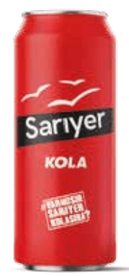 SARIYER COLA FLAVORED CARBONATED DRINK 11.15 FL OZ (330ML) CAN - TULUMBA