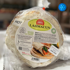 Cappadocia Lahmacun Ground Beef Flatbread Spicy (Hot) - 32 oz. x 10 pcs(Frozen)