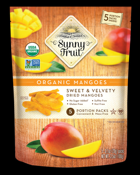 K- Sunny Fruit Organic Mango 5 Pack