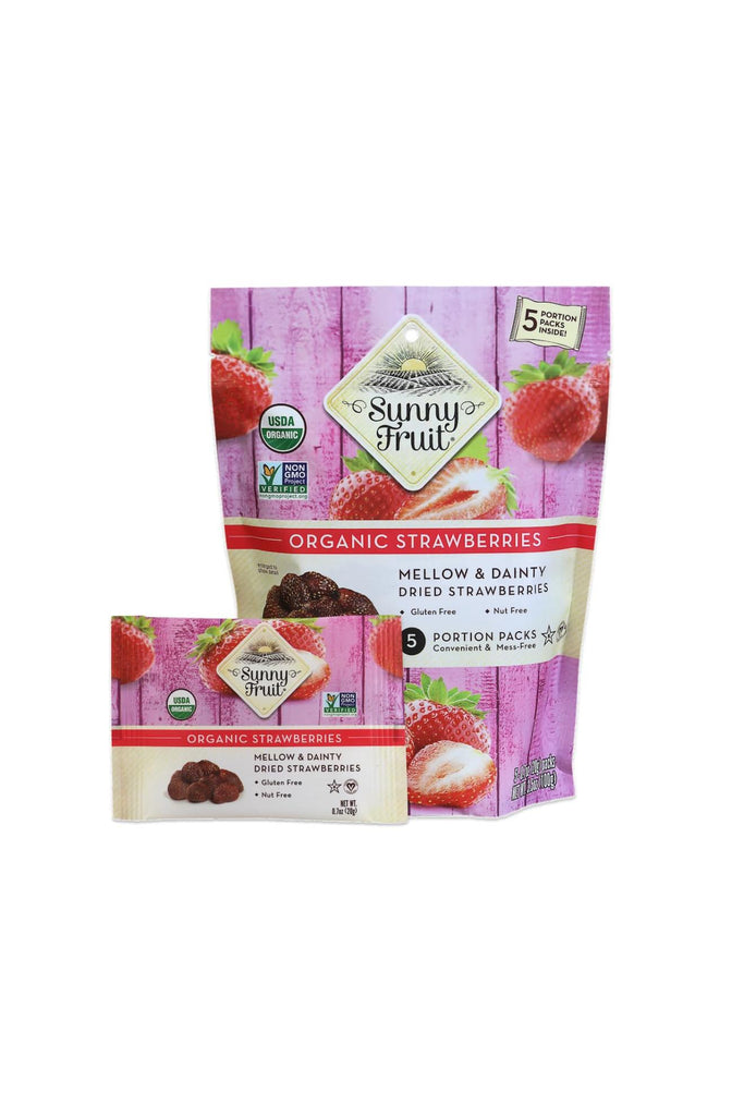 Sunny Fruit Organic Strawberry 5pk 0.7oz