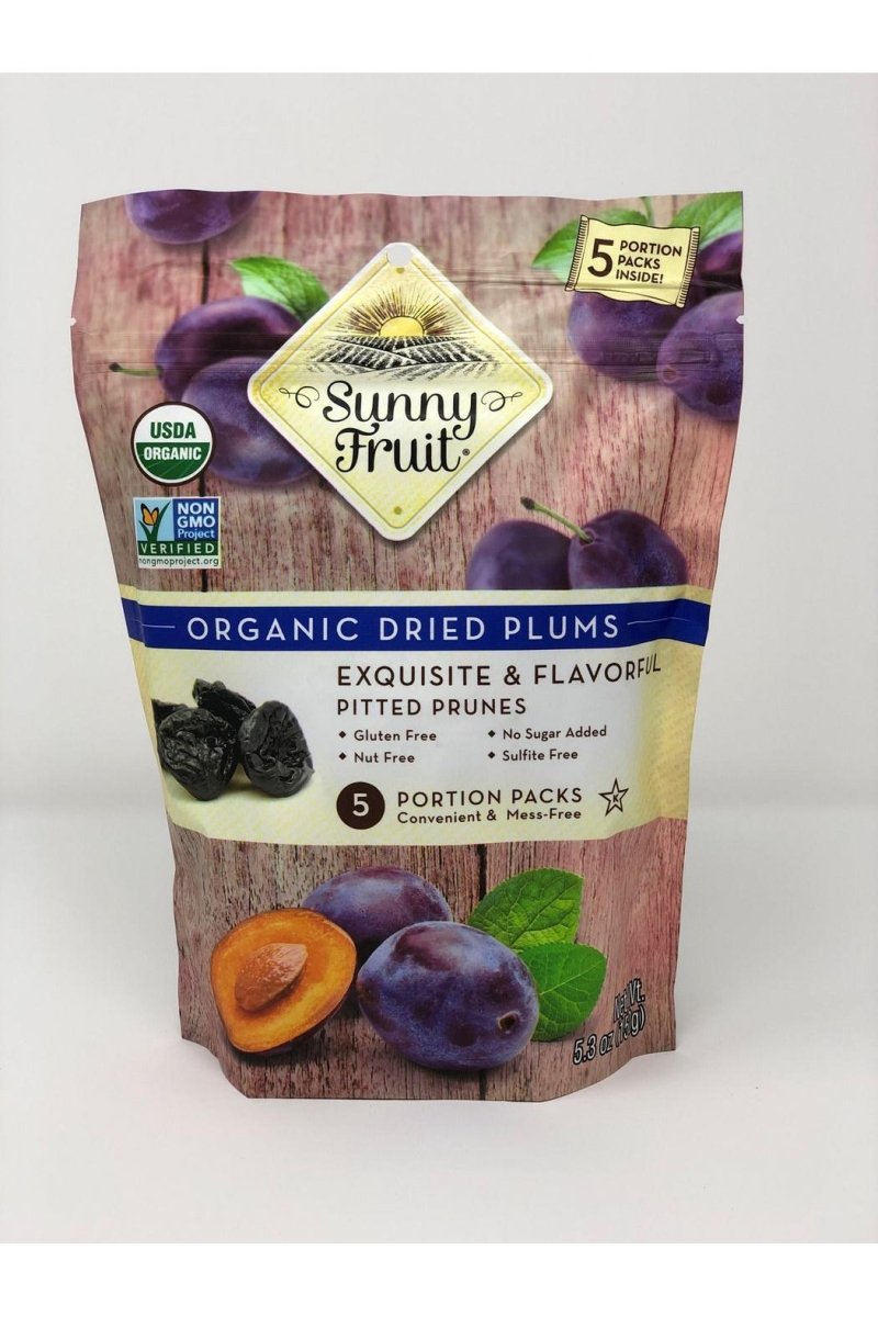Sunny Fruit Organic Plums (1.06 x 5) - TULUMBA