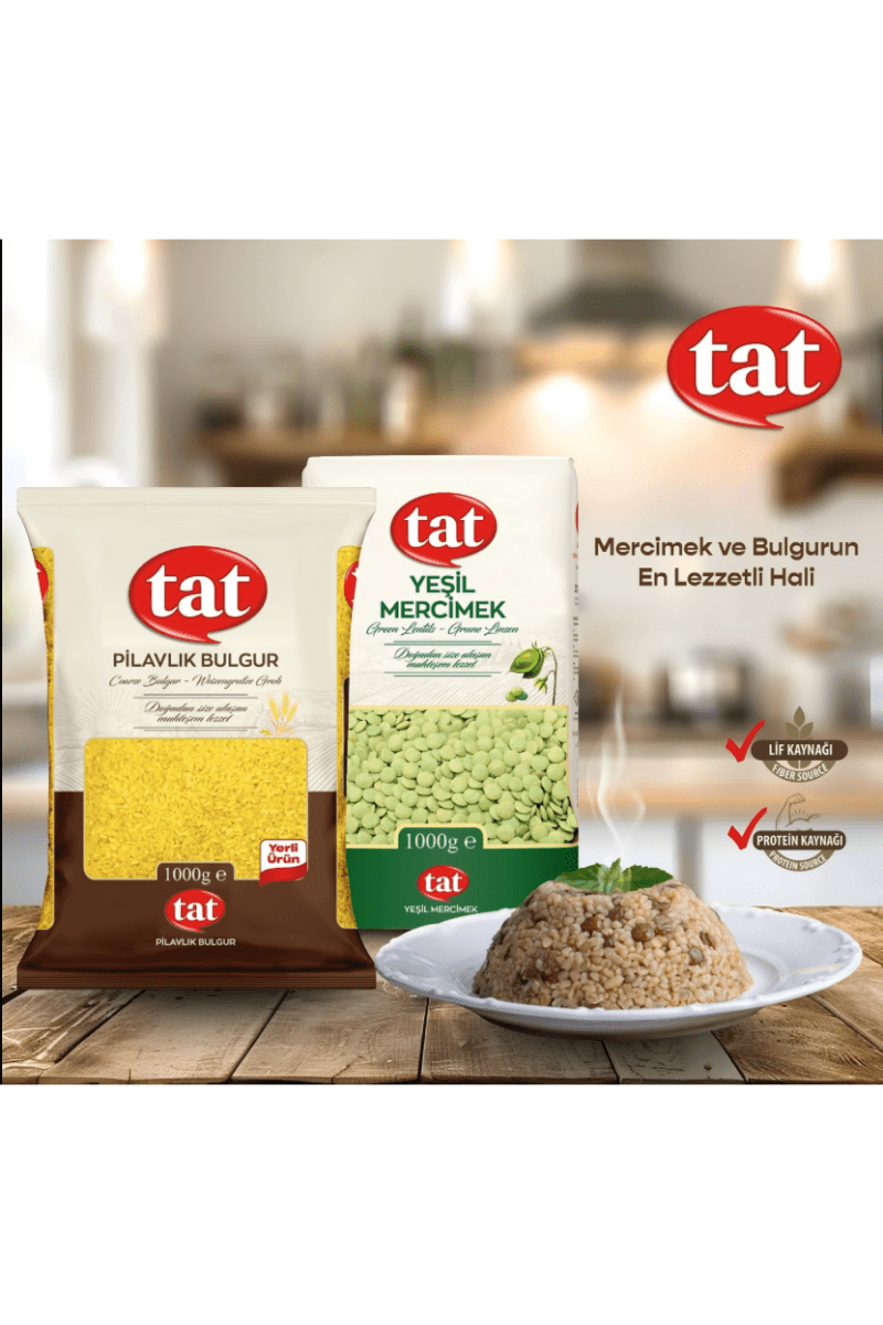 TAT MEDIUM BULGUR 1000 GR - TULUMBA