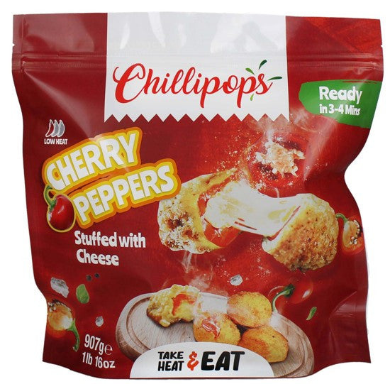 Take Heat & Eat Cherry Pepper Chilipops 8x907g Doypack