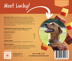 Lucky & Friends Steak & Cheese Dog Treat