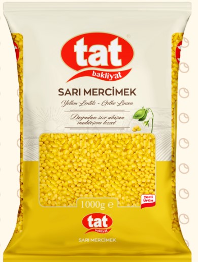 TAT YELLOW LENTILS 1000 GR