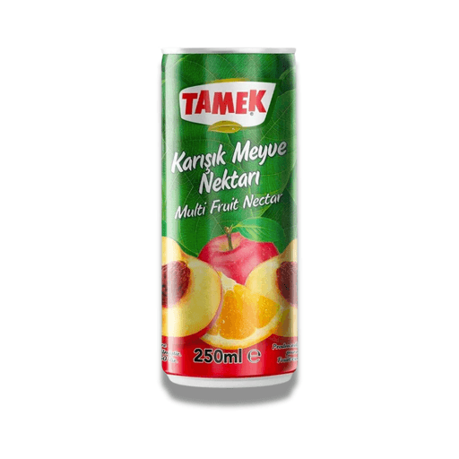 Tamek Karisik Teneke Mixed Fruit Juice 250ml Can x 12