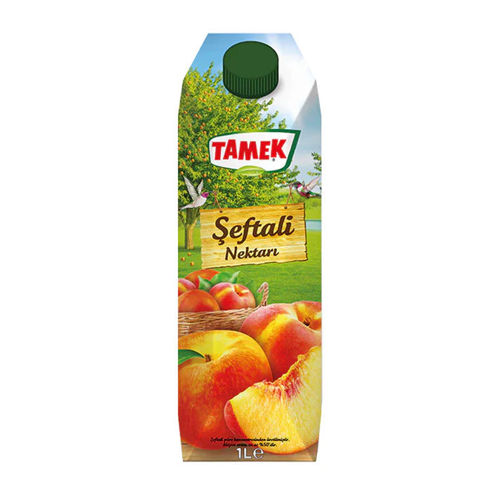 Tamek Peach Juice (Seftali) 1LT