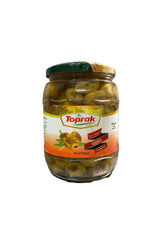 Toprak_Izgara Yesil Zeytin_Glass Jar_141/170_14.1 OZ (400) - TULUMBA