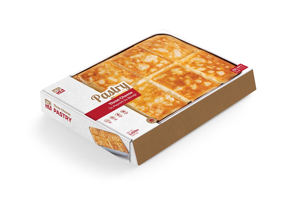 Moda Borek, Three Cheese Pastry, 8pcs, 2.75lbs (1250g)