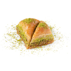 Moda Baklava, Triangle Slice with Pistachio, 48pcs, 6lbs (2700g)