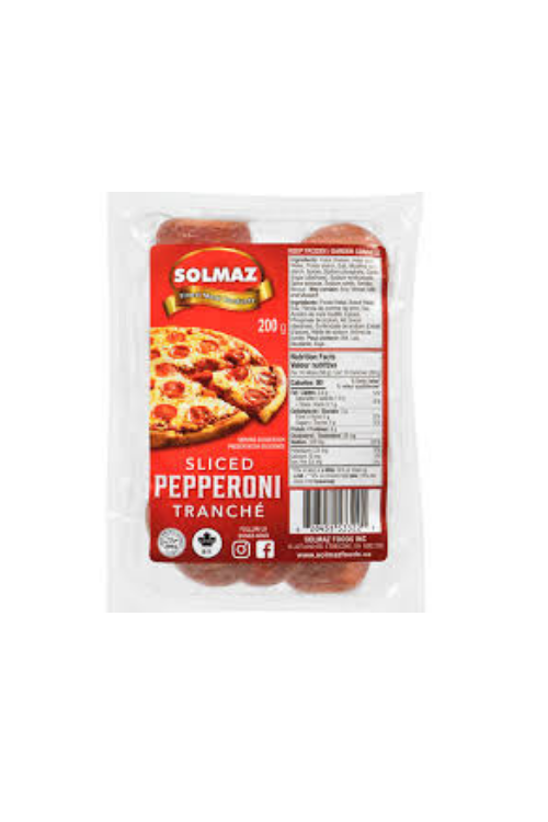 Solmaz Sliced Pepperoni (HALAL) 8oz (227gr)