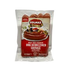 Solmaz BBQ Sausage Debreziner 1 Lb (HALAL)